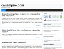 Tablet Screenshot of canempire.com